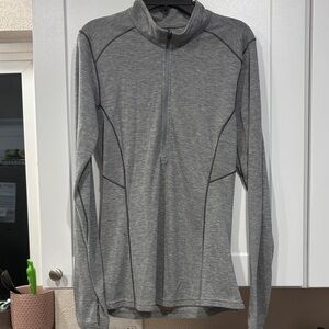 Women’s Kuhl Medium Long Sleeve Quarter Zip Thin Layer Hike Exercise Gym Camp